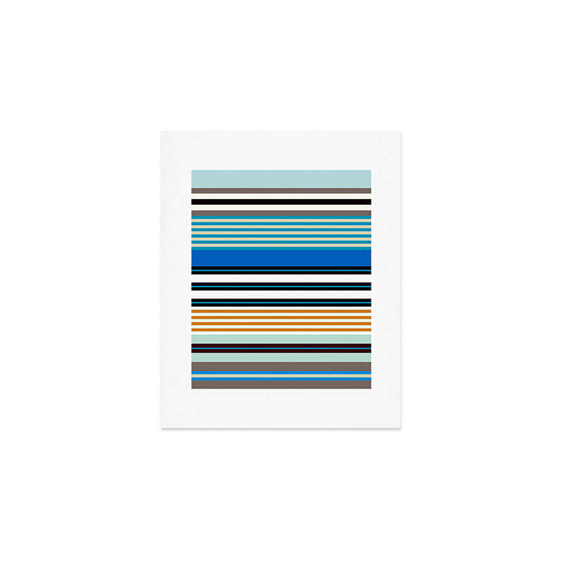 stripe pattern 05 Art Print Gallery Image 1
