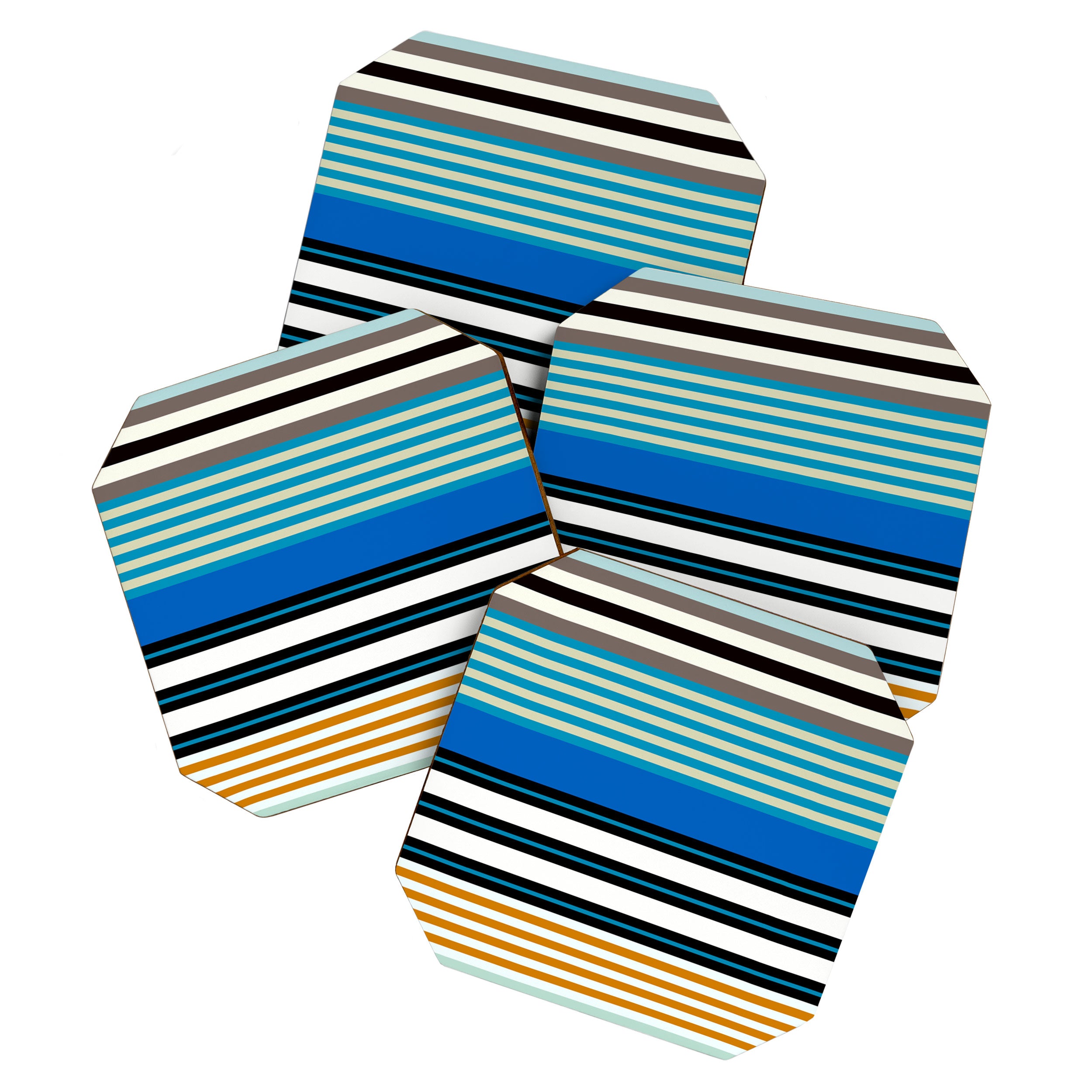 stripe pattern 05 Coaster Gallery Image 1