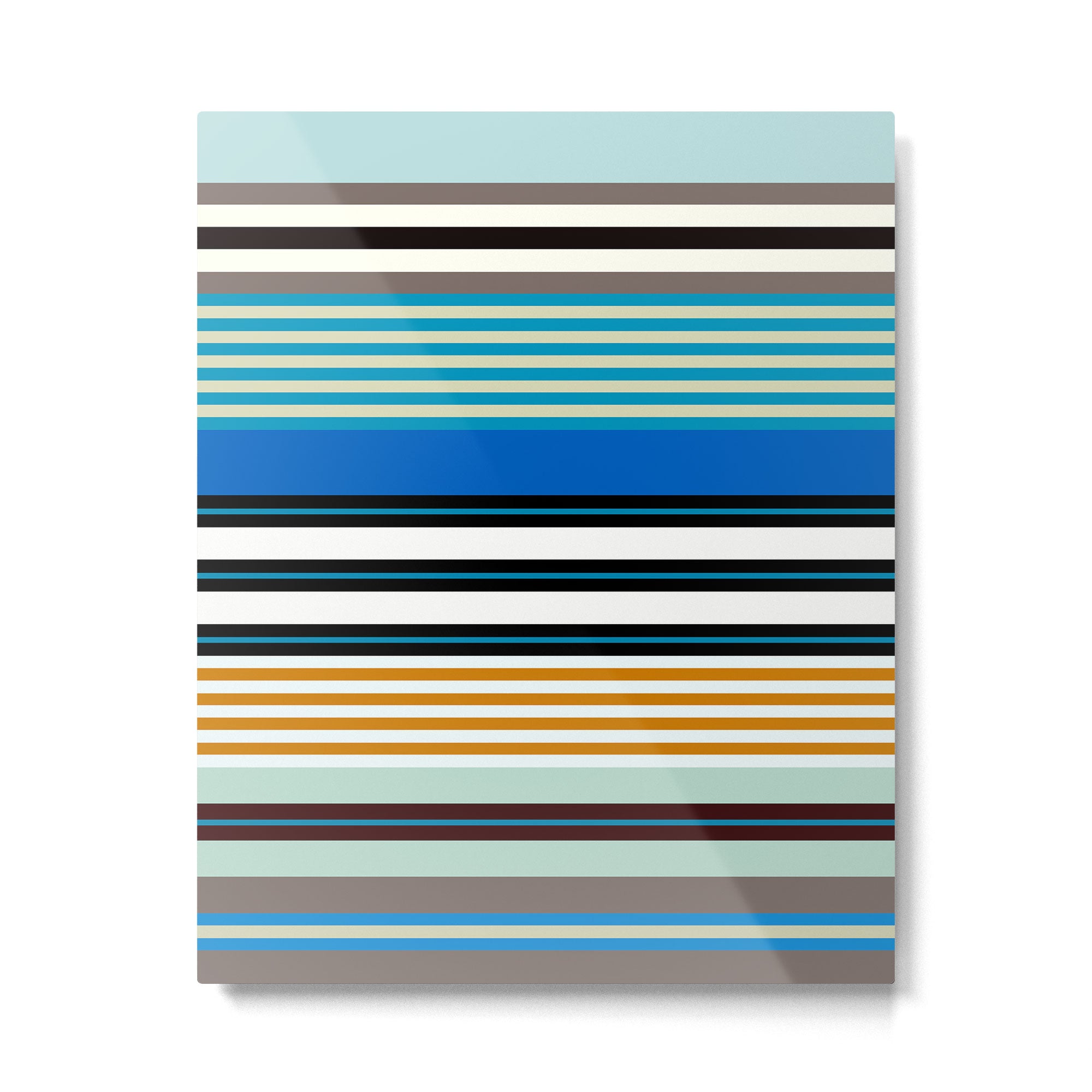 stripe pattern 05 Metal Print Gallery Image 4