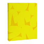 Yellow abstract shapes N02 Canvas Print Gallery Image 6