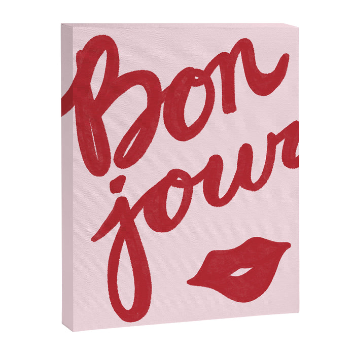 Bonjour  Canvas Print Gallery Image 1