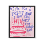 Cake for Breakfast Framed Canvas Print Gallery Image 6
