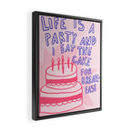 Cake for Breakfast Framed Canvas Print Gallery Image 2