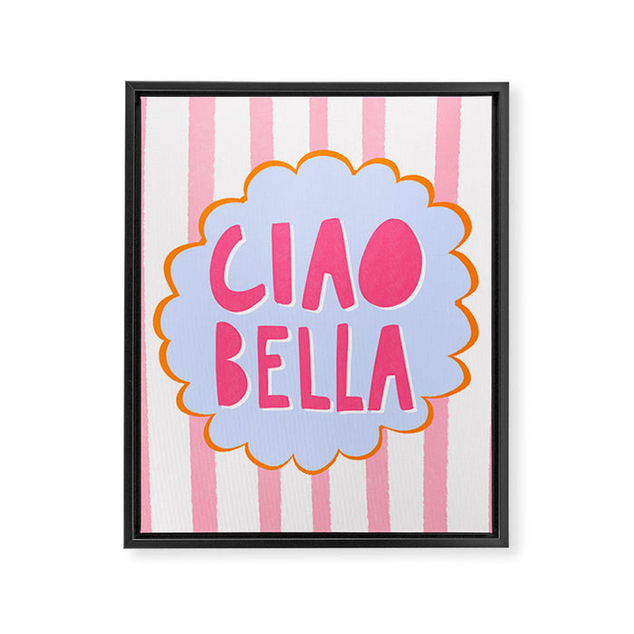 Ciao Bella Framed Canvas Print Gallery Image 1