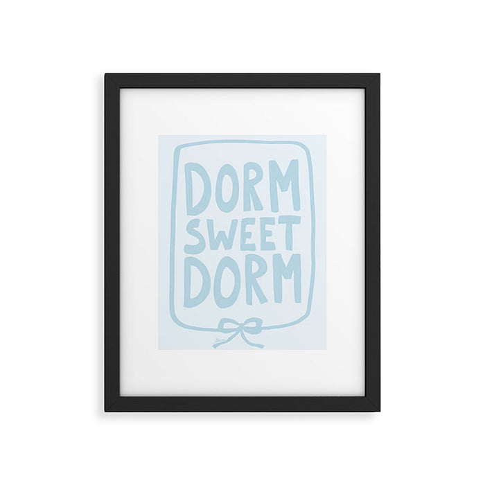Dorm Sweet Dorm Framed Art Print Gallery Image 1