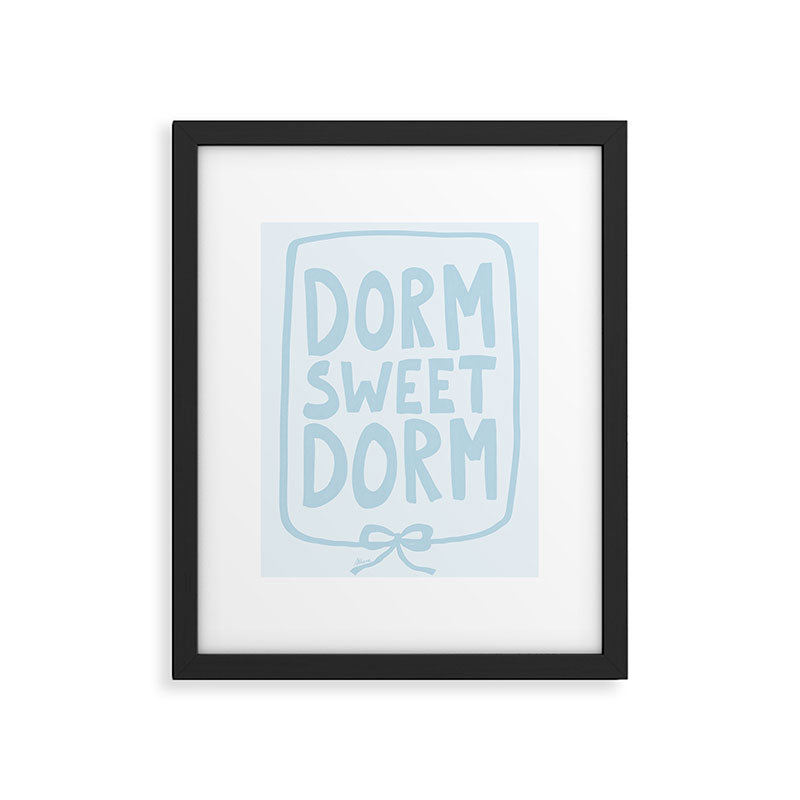 Dorm Sweet Dorm Framed Art Print Gallery Image 5