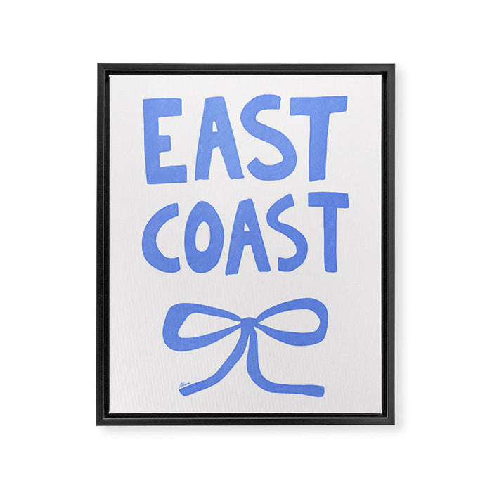 East Coast  Framed Canvas Print Gallery Image 1