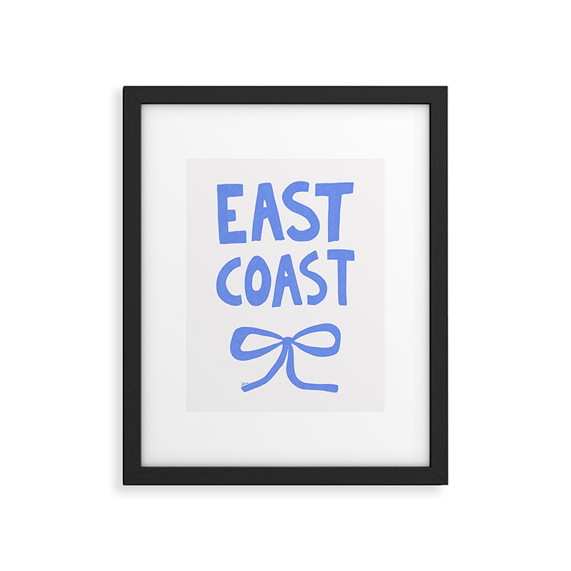 East Coast  Framed Art Print