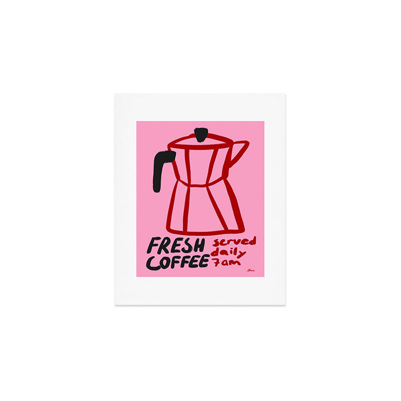 Fresh Coffee Art Print Gallery Image 1