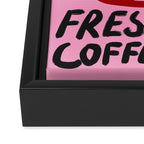 Fresh Coffee Framed Canvas Print Gallery Image 3