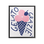Gelato Grazie Framed Canvas Print Gallery Image 6