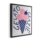 Gelato Grazie Framed Canvas Print Gallery Image 2