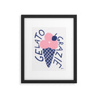Gelato Grazie Framed Art Print Gallery Image 5