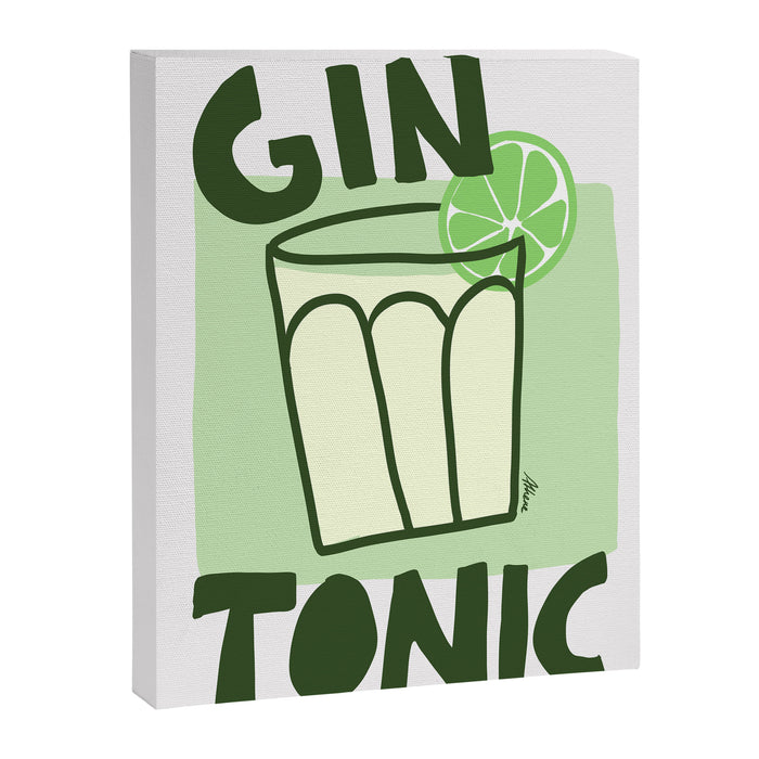 Gin Tonic  Canvas Print Gallery Image 1