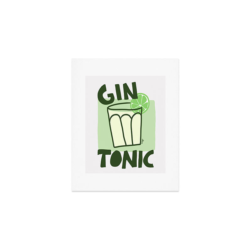 Gin Tonic  Art Print Gallery Image 1