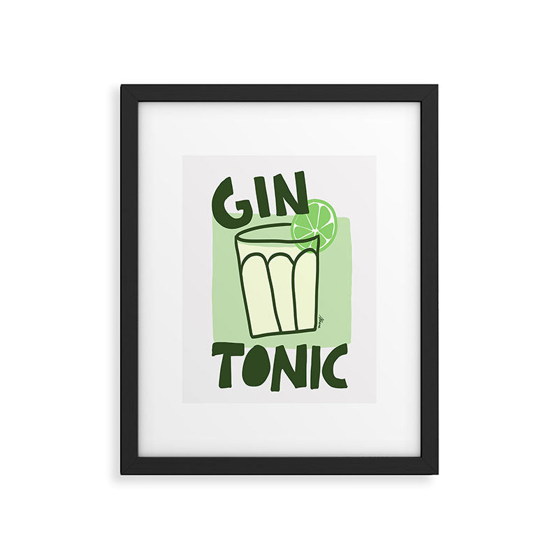 Gin Tonic  Framed Art Print Gallery Image 5