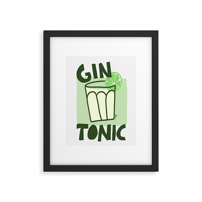 Gin Tonic  Framed Art Print Gallery Image 1