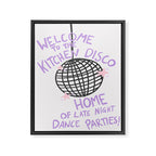 Kitchen Disco Framed Canvas Print Gallery Image 6