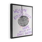 Kitchen Disco Framed Canvas Print Gallery Image 2