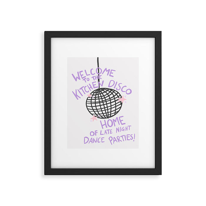 Kitchen Disco Framed Art Print Gallery Image 1