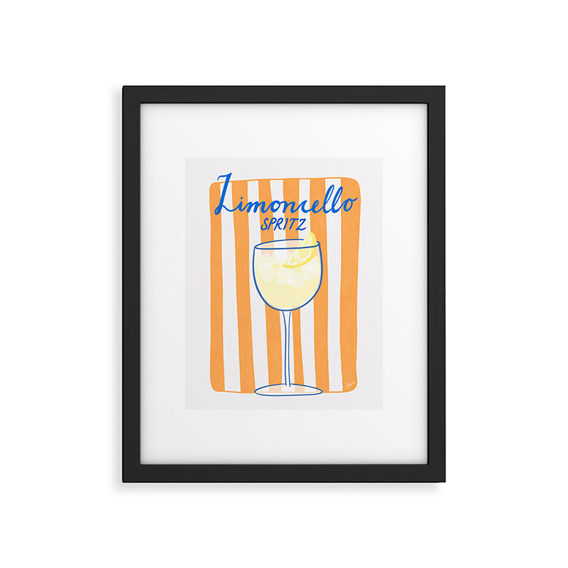 Limoncello Spritz Framed Art Print Gallery Image 5