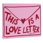 Love Letter - Horizontal Canvas Print Gallery Image 12