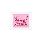 Love Letter - Horizontal Art Print Gallery Image 1