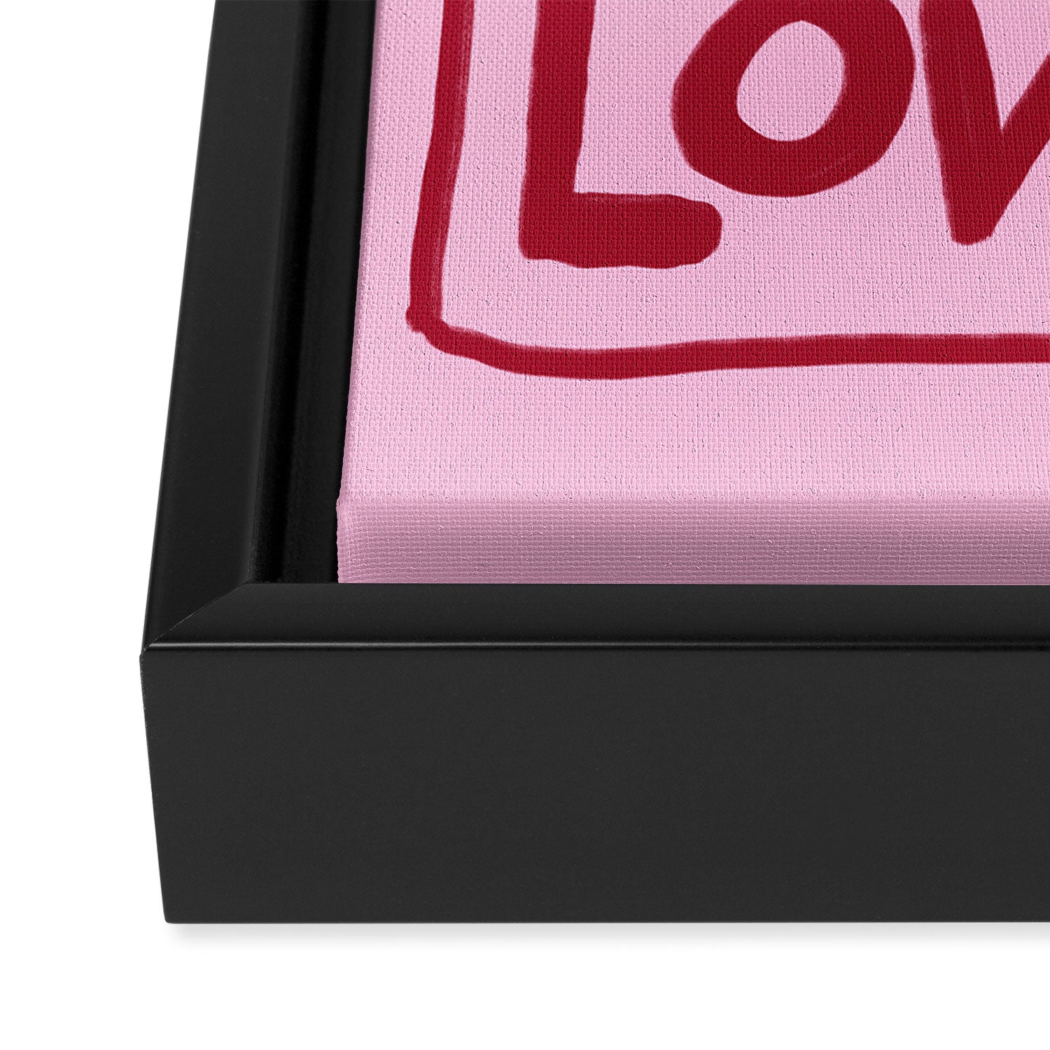Love Letter - Horizontal Framed Canvas Print Gallery Image 3