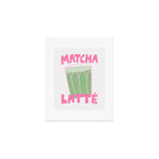 Matcha Latte Art Print Gallery Image 1