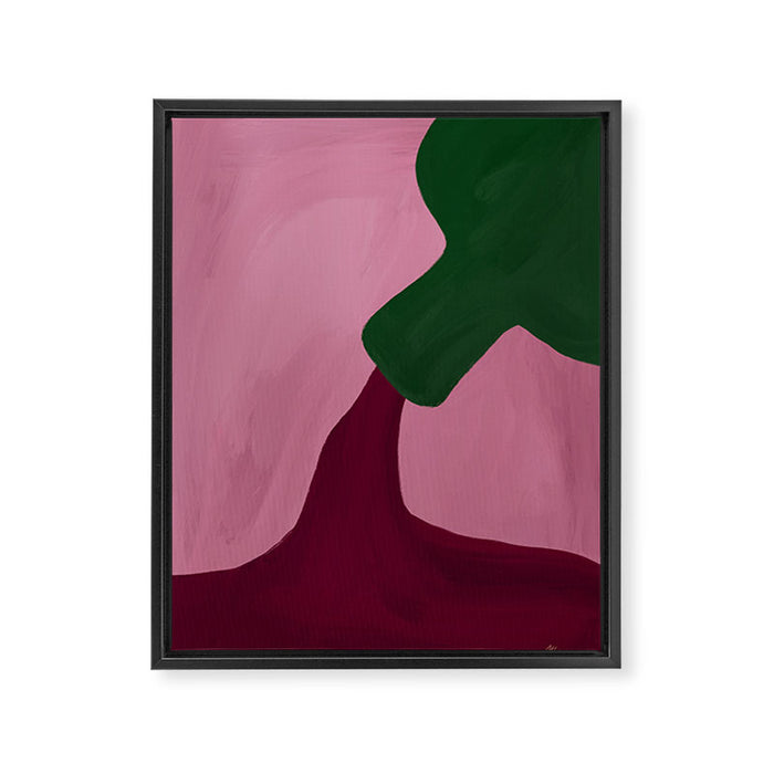 Pouring Wine Framed Canvas Print Gallery Image 1