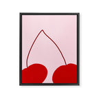 Red Cherries Framed Canvas Print Gallery Image 6