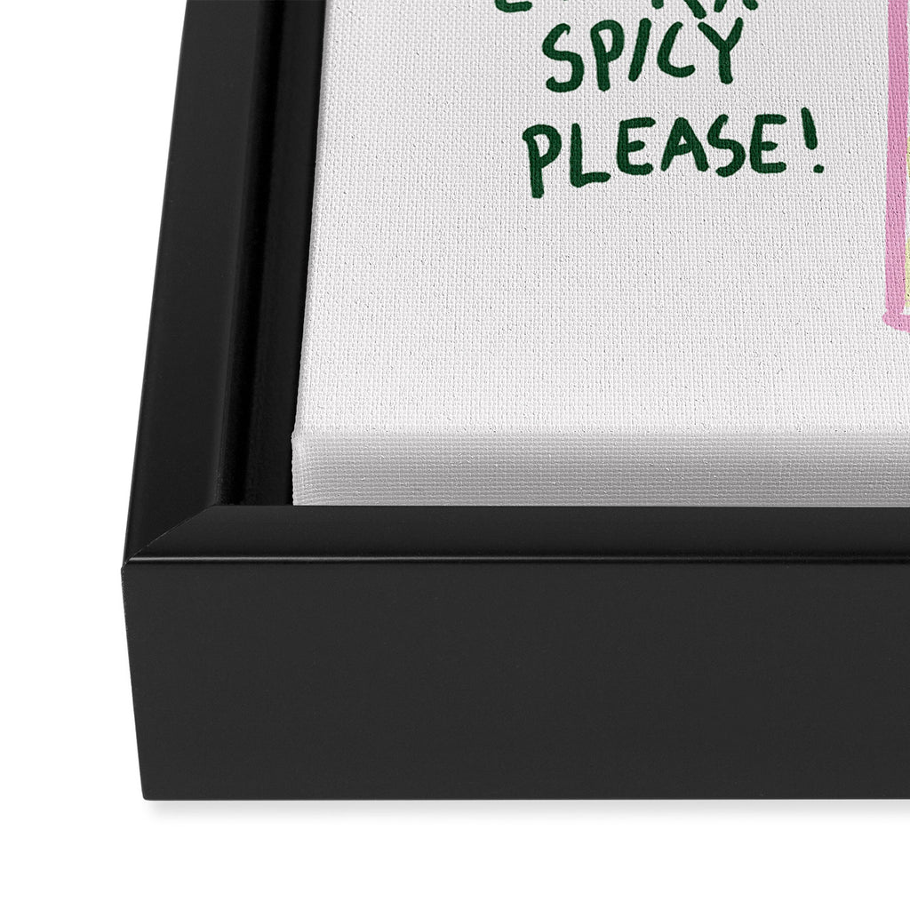Spicy Margarita Cocktail Framed Canvas Print Gallery Image 3