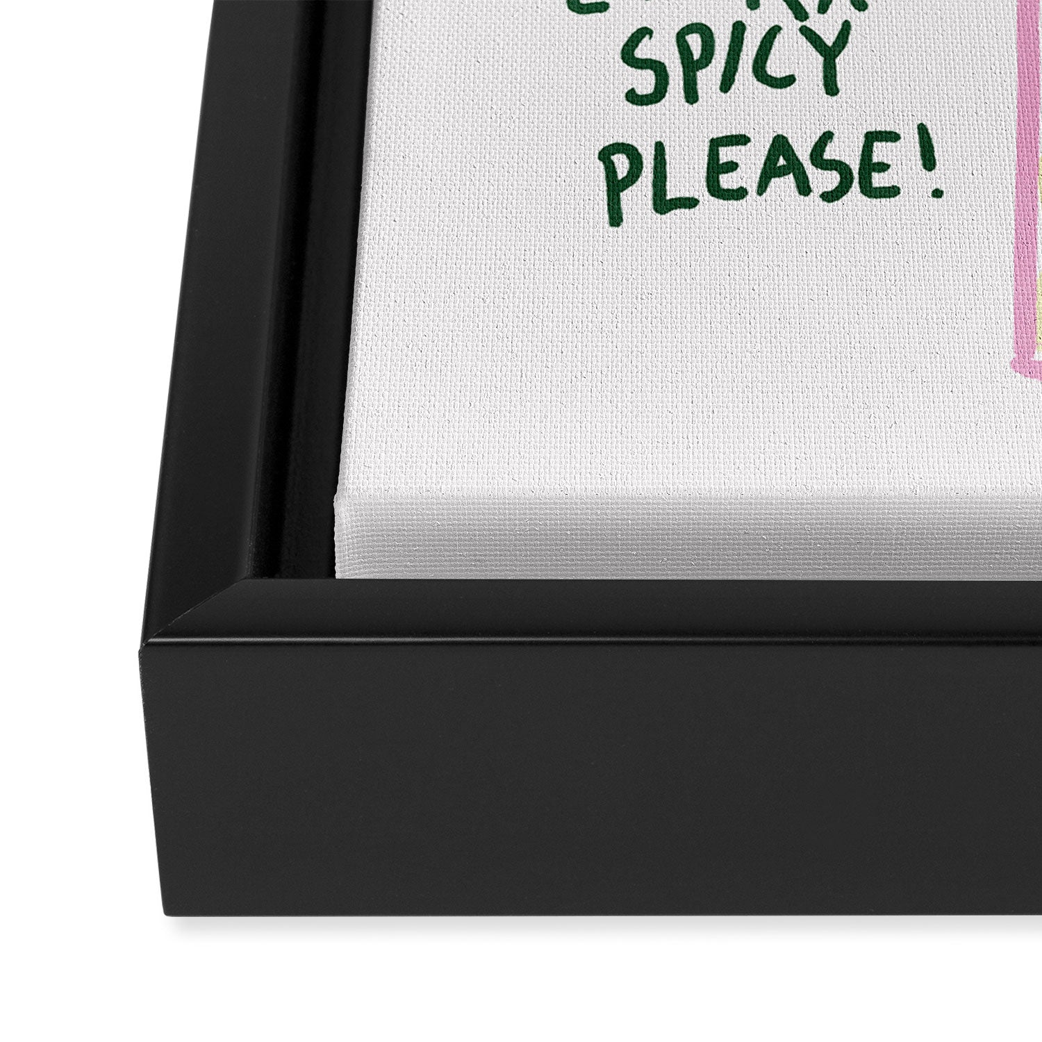 Spicy Margarita Cocktail Framed Canvas Print Gallery Image 3