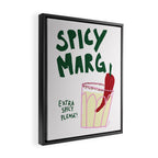 Spicy Margarita Cocktail Framed Canvas Print Gallery Image 2