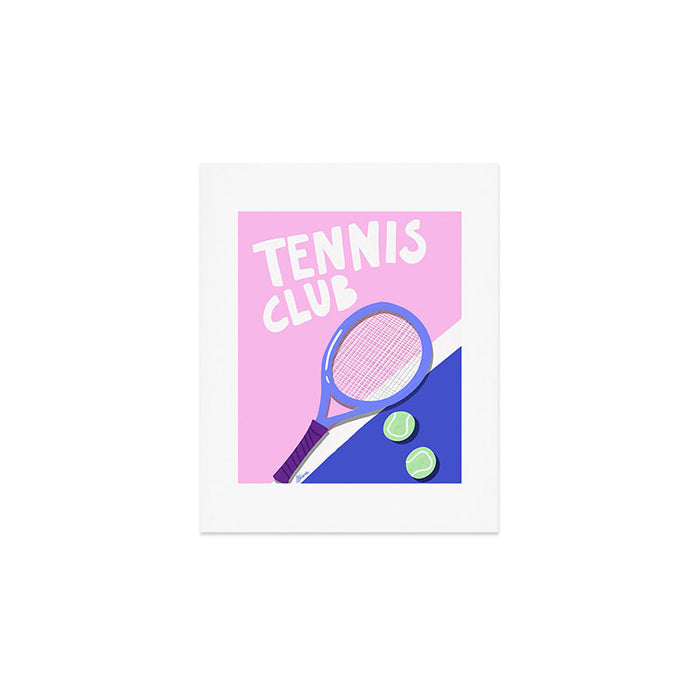 Tennis Club Art Print Gallery Image 1