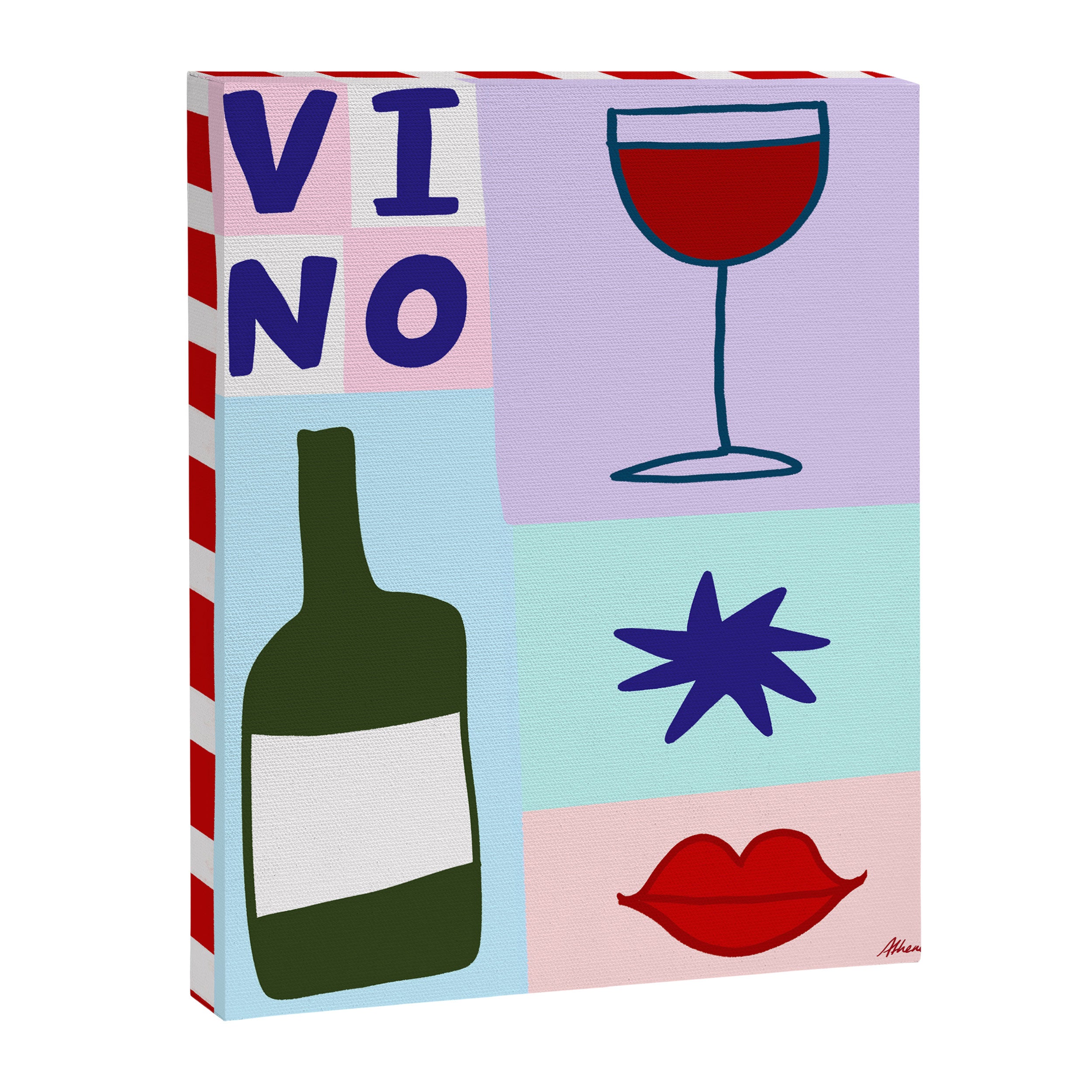 Vino Tinto Canvas Print Gallery Image 6