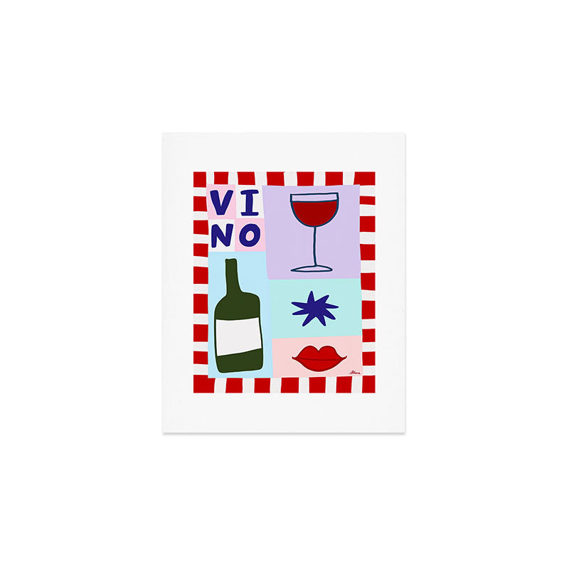 Vino Tinto Art Print Gallery Image 1