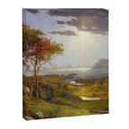 Autumn & Rays of Sun in the Hudson River Valley by Jasper Francis Cropsey Canvas Print Gallery Image 6