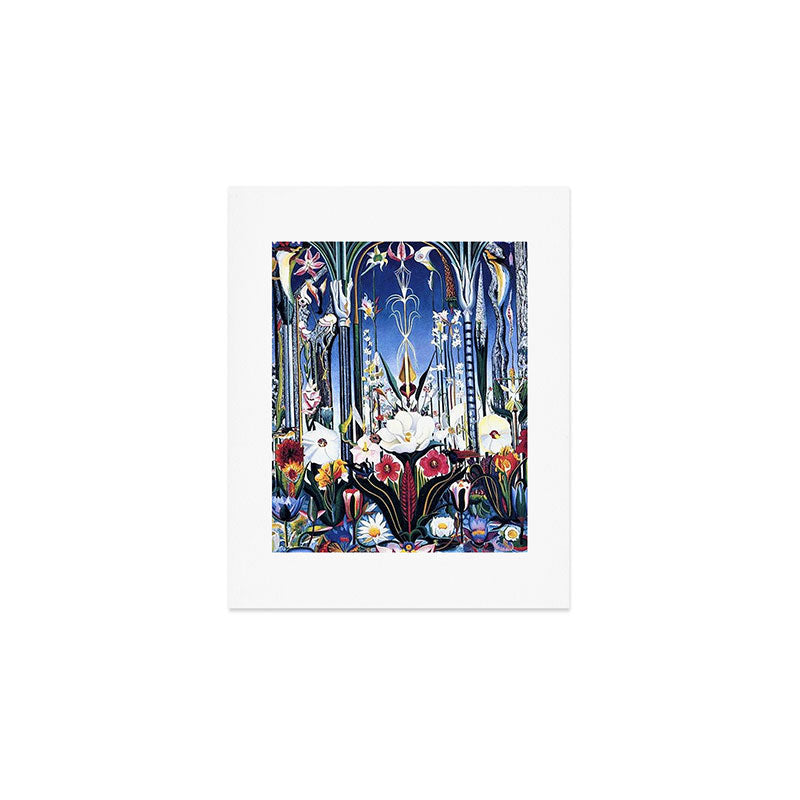 Flowers, Italy by Joseph Stella Art Print Gallery Image 1