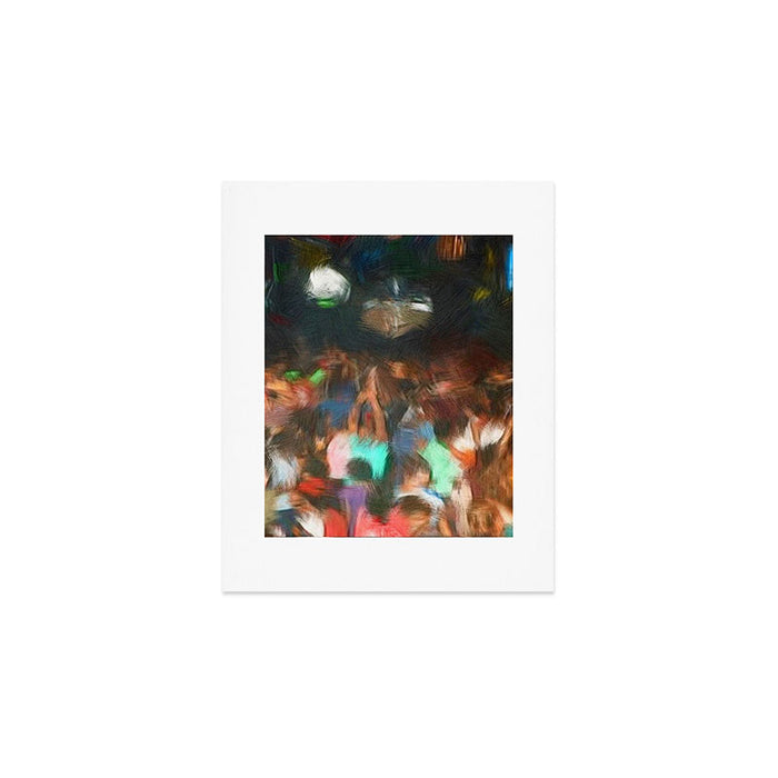 'Jubilant Harlem, Durham Armory; Dance Belongs to Everyone' African American portrait painting Art Print Gallery Image 1