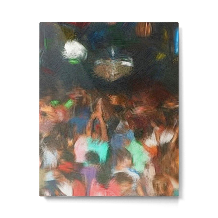 'Jubilant Harlem, Durham Armory; Dance Belongs to Everyone' African American portrait painting Metal Print Gallery Image 1