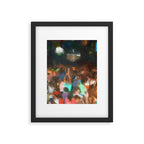 'Jubilant Harlem, Durham Armory; Dance Belongs to Everyone' African American portrait painting Framed Art Print Gallery Image 5