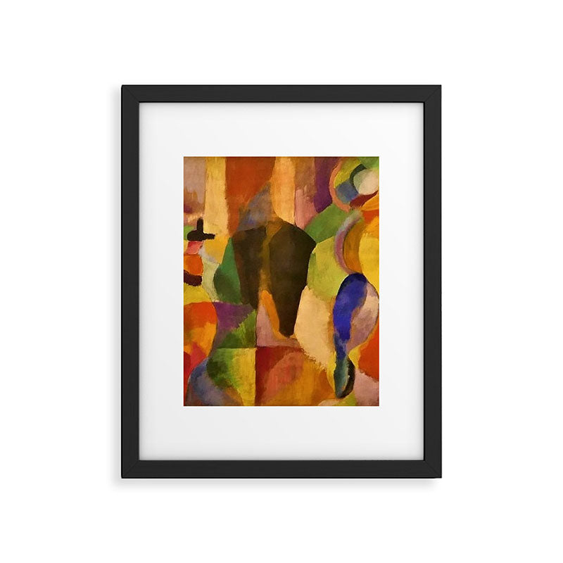 La Bal Bullier (Dancers under Saint-Michel Theater Dome Lights) by Sonia Delaunay Framed Art Print Gallery Image 5
