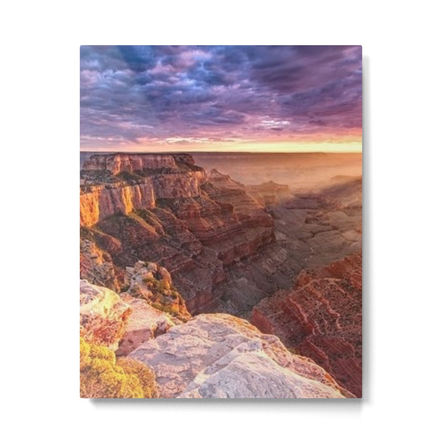 Purple Sunset at the Grand Canyon Metal Print Gallery Image 4