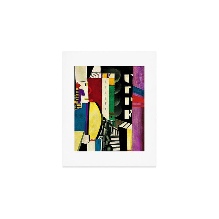 The City - La Ville by by Fernand Léger Art Print Gallery Image 1