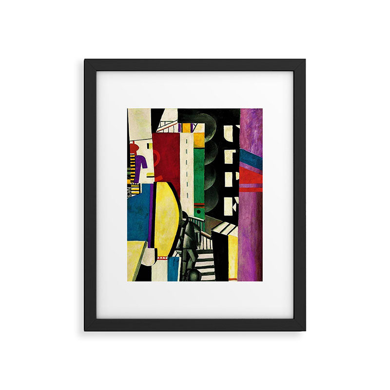 The City - La Ville by by Fernand Léger Framed Art Print Gallery Image 5