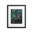 The Flatiron building New York twilight blue dreamscape photograph by Edward Steichen Framed Art Print Gallery Image 4