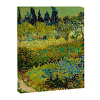 The Garden at Arles, France by Vincent Van Gogh Canvas Print Gallery Image 6