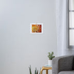 Vincent van Gogh Blossoming Almond Tree (Almond Blossoms) Orange Sky Art Print Gallery Image 3