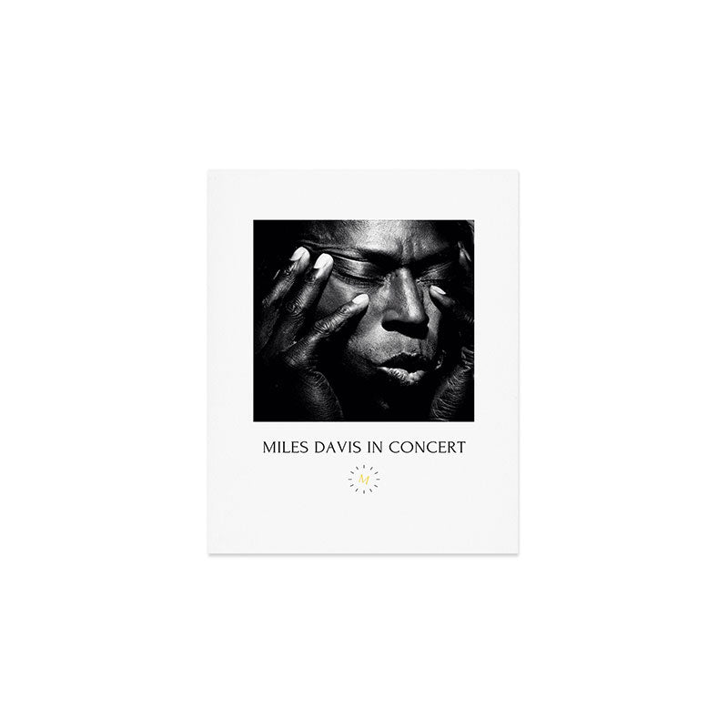 Vintage Miles Jazz in Concert Advertising Music Poster Art Print Gallery Image 1